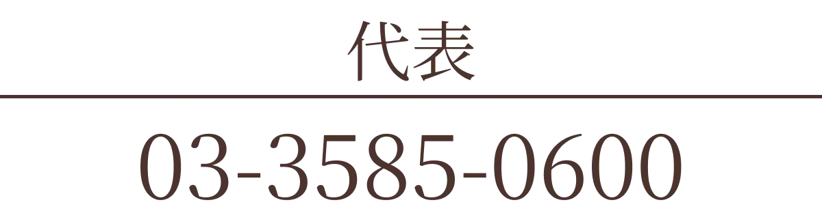 代表電話番号